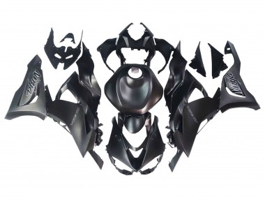 Kawasaki ZX6R Motorrad Verkleidung 2023-2025 - Matt Schwarz