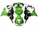 Kawasaki ZX6R Motorrad Verkleidung 2023-2025 - Grun Schwarz