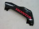 Honda CBR600RR Motorrad Verkleidung 2003-2004 - Glanzendes Schwarz Rot Aufkleber
