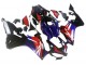 Honda CBR1000RR Motorrad Verkleidung 2017-2023 - Rot Blau Glanzendes Schwarz