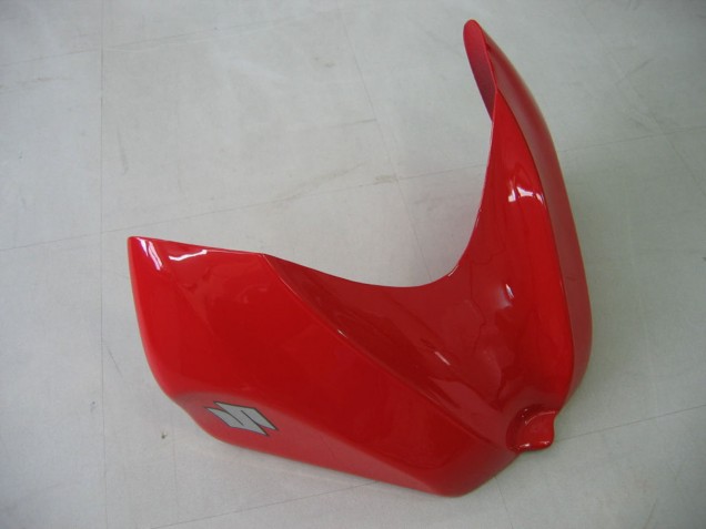 Suzuki GSXR 600 / GSXR 750 Motorrad Verkleidung 2006-2007 - Weiss Rot Glanzendes Schwarz