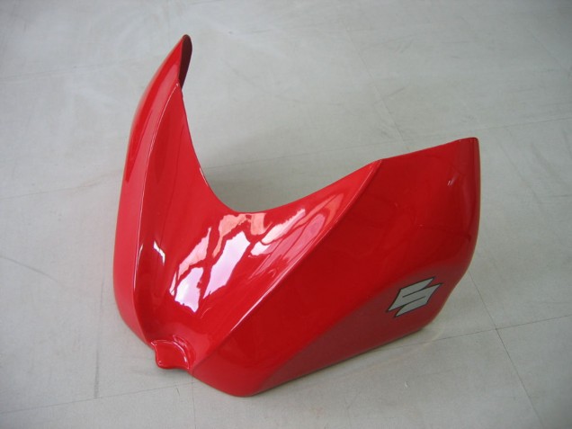 Suzuki GSXR 600 / GSXR 750 Motorrad Verkleidung 2006-2007 - Weiss Rot Glanzendes Schwarz