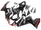 Suzuki GSXR 600 / GSXR 750 Motorrad Verkleidung 2011-2024 - Schwarz Grau Rot Linie