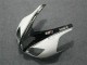 Kawasaki ZX6R Motorrad Verkleidung 2007-2008 - Schwarz Weiss Elf