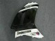 Kawasaki ZX6R Motorrad Verkleidung 2007-2008 - Schwarz Weiss Elf