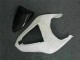 Kawasaki ZX6R Motorrad Verkleidung 2007-2008 - Schwarz Weiss Elf