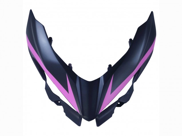 Kawasaki Ninja 400 Motorrad Verkleidung 2018-2024 - Matt Schwarz Rosa