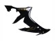 Yamaha YZF 1000 R1 Motorrad Verkleidung 2004-2006 - Glanzendes Schwarz Gold Aufkleber