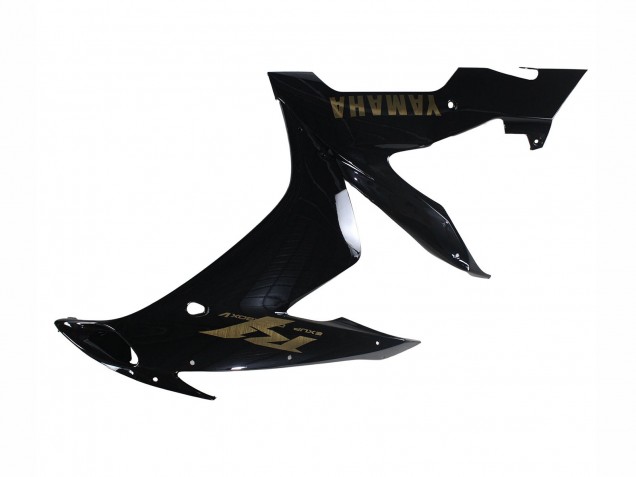 Yamaha YZF 1000 R1 Motorrad Verkleidung 2004-2006 - Glanzendes Schwarz Gold Aufkleber