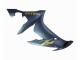 Yamaha YZF 1000 R1 Motorrad Verkleidung 2004-2006 - Dunkel Blau Gold Aufkleber