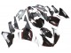 Yamaha YZF 1000 R1 Motorrad Verkleidung 2012-2014 - Weiss Rot Glanzendes Schwarz