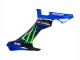 Yamaha YZF 1000 R1 Motorrad Verkleidung 2015-2019 - Blau Matt Schwarz Grun Monster ENEOS