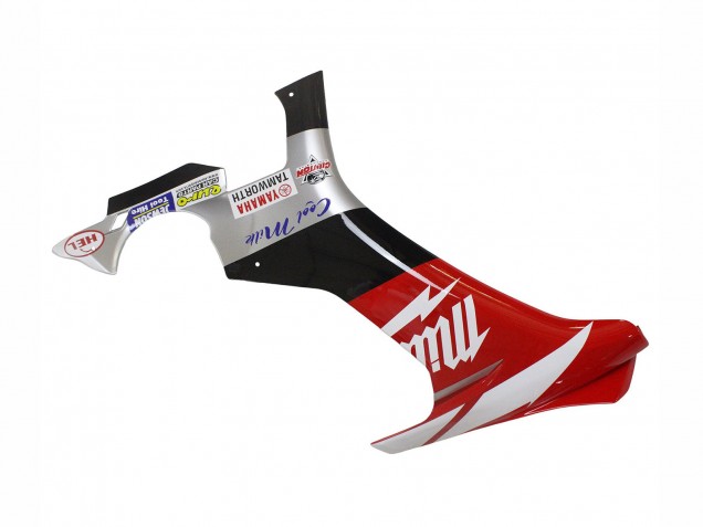 Yamaha YZF 1000 R1 Motorrad Verkleidung 2020-2025 - Weiss Rot Schwarz Milwaukee