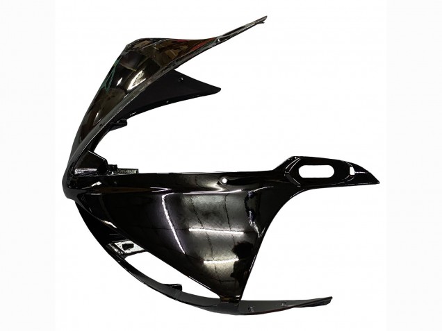 Yamaha YZF R6 Motorrad Verkleidung 2003-2004 - Glanzendes Schwarz Weiss Aufkleber