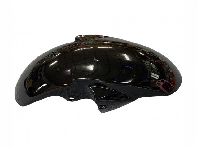 Yamaha YZF R6 Motorrad Verkleidung 2003-2004 - Glanzendes Schwarz Weiss Aufkleber