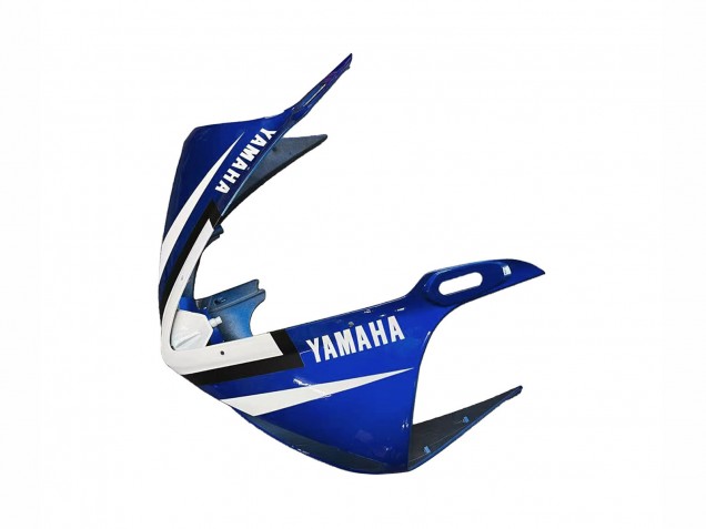 Yamaha YZF R6 Motorrad Verkleidung 2003-2004 - Blau Weiss Glanzendes Schwarz Yamalube