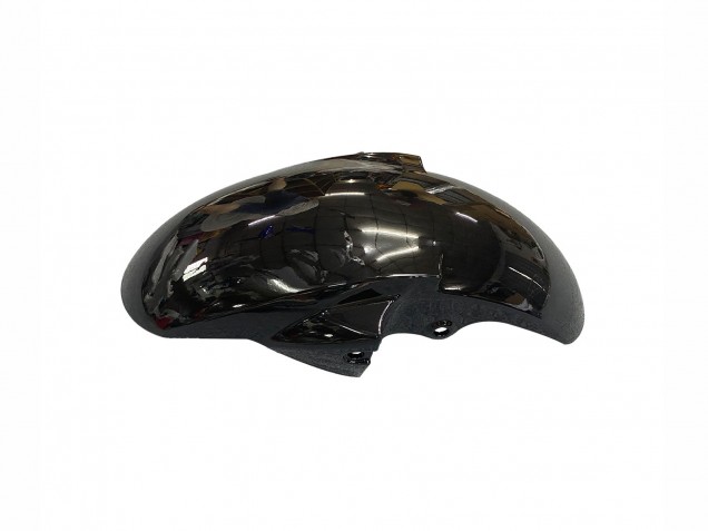 Yamaha YZF R6S Motorrad Verkleidung 2006-2009 - Glanzendes Schwarz Gold Aufkleber