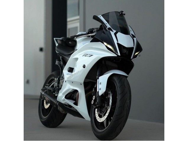 Yamaha YZF R7 Motorrad Verkleidung 2021-2024 - Glanzendes Weiss