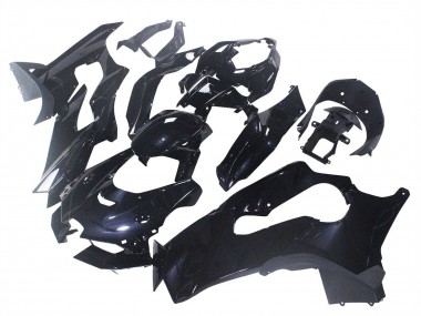 Kawasaki ZX10R Motorrad Verkleidung 2021-2025 - Glanzendes Schwarz