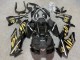 Kawasaki ZX10R Motorrad Verkleidung 2021-2025 - Glanzendes Schwarz Gold Elf Schnee