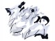 Kawasaki ZX10R Motorrad Verkleidung 2021-2025 - Weiss Schwarz
