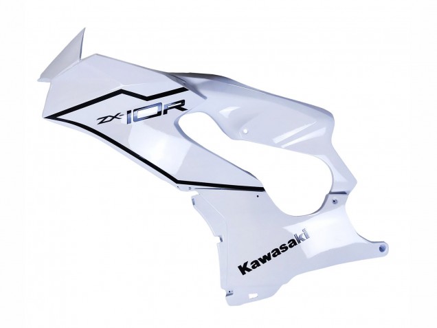 Kawasaki ZX10R Motorrad Verkleidung 2021-2025 - Weiss Schwarz