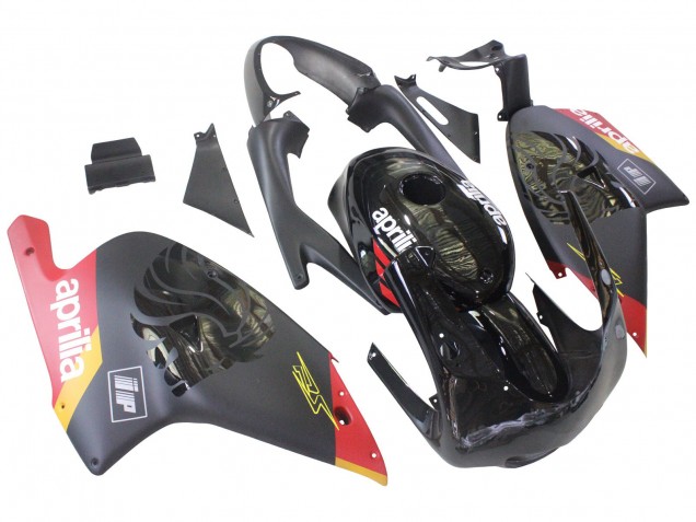 Aprilia RS125 Motorrad Verkleidung 2000-2005 - Schwarz Rot Gelb