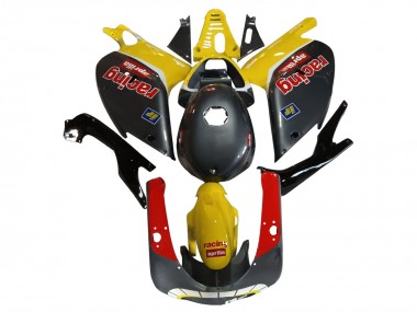 Aprilia RS125 Motorrad Verkleidung 2000-2005 - Schwarz Gelb Rot