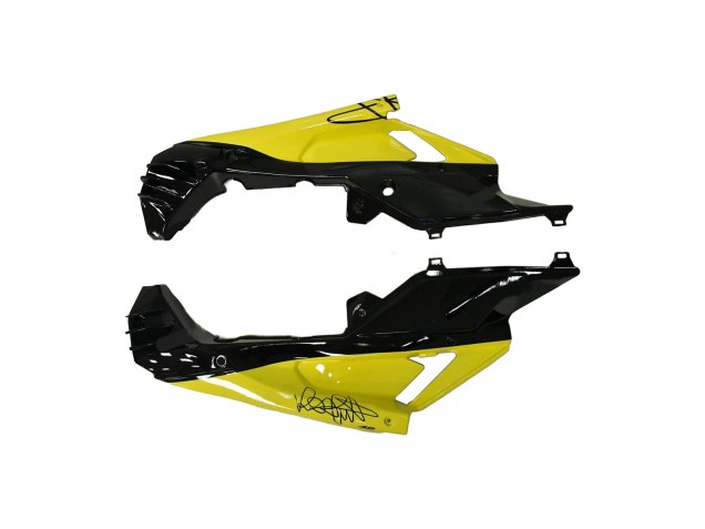 Aprilia RS125 Motorrad Verkleidung 2006-2011 - Blau Gelb Schwarz Hai