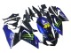 Aprilia RS125 Motorrad Verkleidung 2006-2011 - Blau Schwarz Grun Monster 46