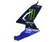 Aprilia RS125 Motorrad Verkleidung 2006-2011 - Blau Schwarz Grun Monster 46