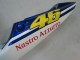 Honda CBR600 F4i Motorrad Verkleidung 2004-2007 - Gelb Blau Weiss Schwarz Nastro Azzurro