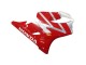 Honda CBR600 F4i Motorrad Verkleidung 2004-2007 - Silber Rot