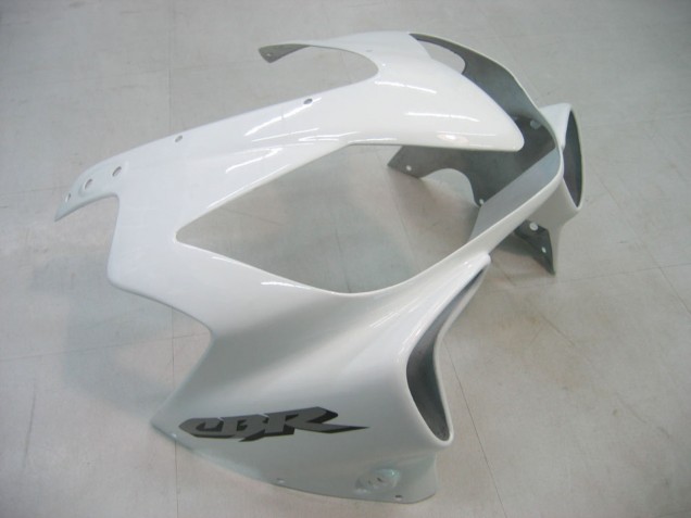 Honda CBR600 F4i Motorrad Verkleidung 2004-2007 - Weiss Glanzendes Schwarz