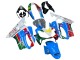 Honda CBR600 F4i Motorrad Verkleidung 2004-2007 - Weiss Blau Grun Rot