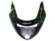 Honda CBR1100XX Blackbird Motorrad Verkleidung 1996-2007 - Glanzendes Schwarz Grun Flamme