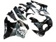 Honda CBR900RR 893 Motorrad Verkleidung 1992-1993 - Silber Glanzendes Schwarz