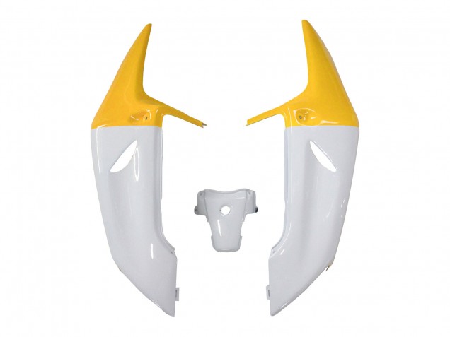 Honda CBR900RR 919 Motorrad Verkleidung 1998-1999 - Weiss Gelb Glanzendes Schwarz