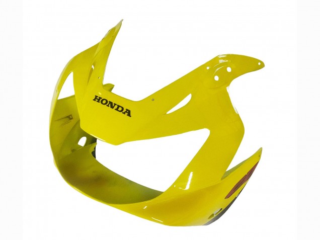 Honda CBR900RR 929 Motorrad Verkleidung 2000-2001 - Gelb Glanzendes Schwarz