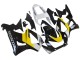 Honda CBR900RR 929 Motorrad Verkleidung 2000-2001 - Weiss Gelb Glanzendes Schwarz