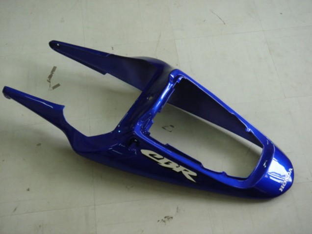 Honda CBR900RR 954 Motorrad Verkleidung Kit 2002-2003 - Blau Glanzendes Schwarz
