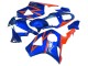 Honda CBR900RR 954 Motorrad Verkleidung 2002-2003 - Orange Blau