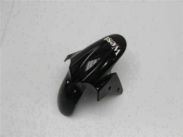 Kawasaki EX250 Motorrad Verkleidung 2008-2012 - Glanzendes Schwarz Weiss West