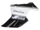 Ducati 848/1098/1198 Motorrad Verkleidung 2007-2014 - Weiss Glanzendes Schwarz Corse