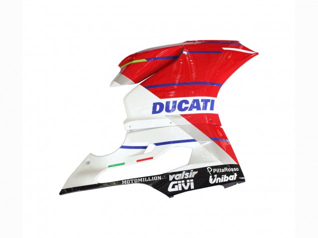 Ducati Panigale 899/1199 Motorrad Verkleidung 2011-2014 - Weiss Rot Grun Blau Glanzendes Schwarz Flex-Box