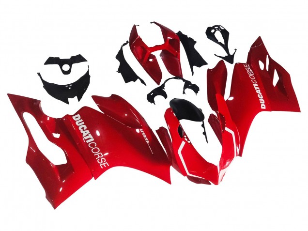 Ducati 1199 Motorrad Verkleidung 2011-2014 - Rot
