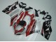Ducati Panigale 899 Motorrad Verkleidung 2011-2014 - Weiss Rot Glanzendes Schwarz