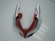 Ducati Panigale 899 Motorrad Verkleidung 2011-2014 - Weiss Rot Glanzendes Schwarz