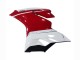 Ducati 1199 Motorrad Verkleidung 2011-2014 - Weiss Rot Glanzendes Schwarz