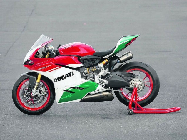 Ducati 1299 Motorrad Verkleidung 2015-2020 - Weiss Rot Grun Matt Schwarz